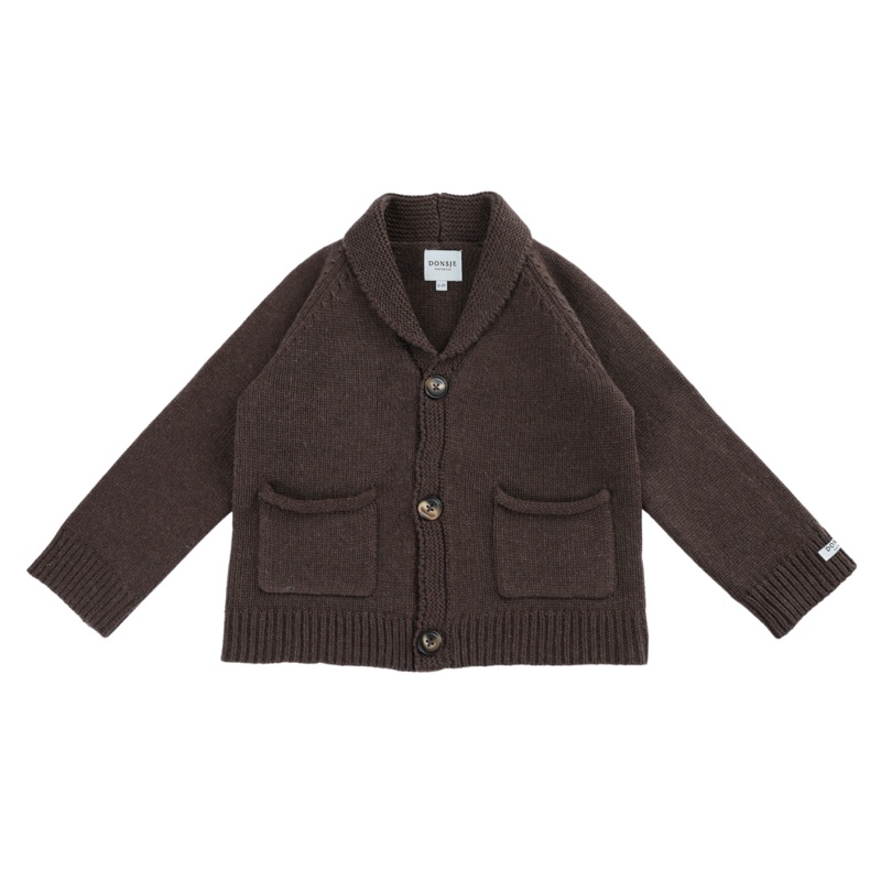 Kicher Cardigan | Dark Brown