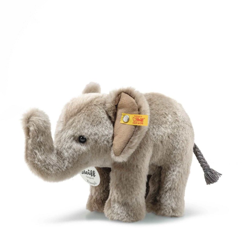 Trampili Elefant, grau 28cm stehend