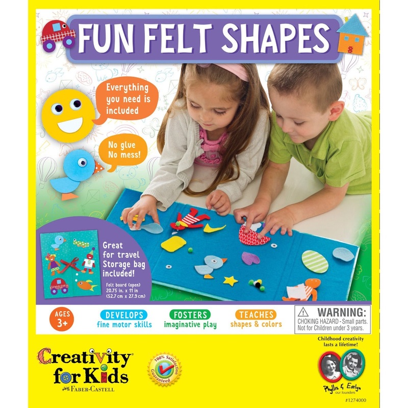Creativity for Kids 1274 My First Fun Felt Shapes