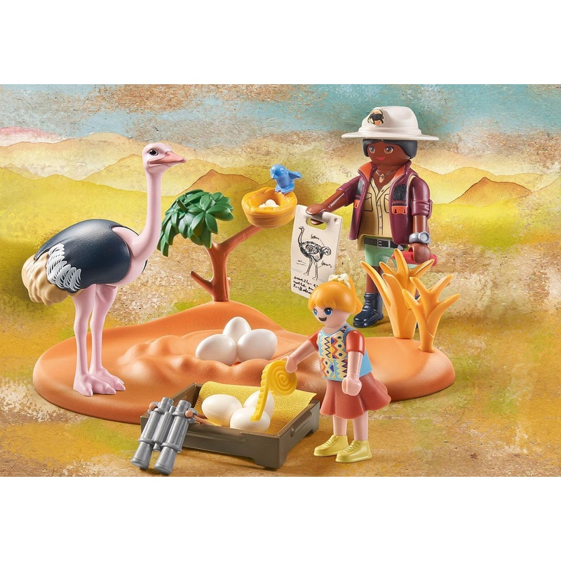 PLAYMOBIL 71296 Wiltopia – Ostrich nest