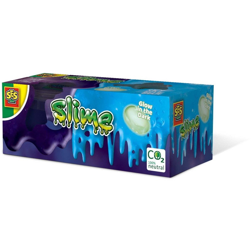 SES Creative Slime-Moonstone Glow in the Dark 2x120g