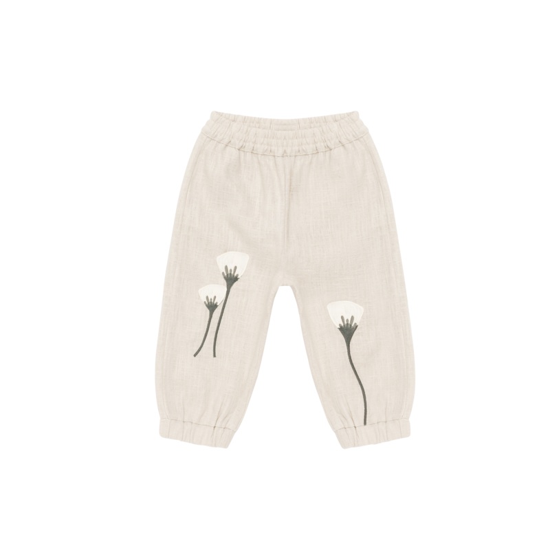 Anje Linen Trousers | Poppy | Soft Sand