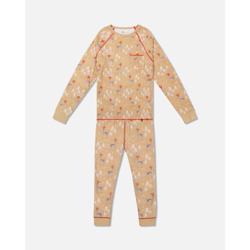 Adult Men Two Piece Family Christmas Pajama Set