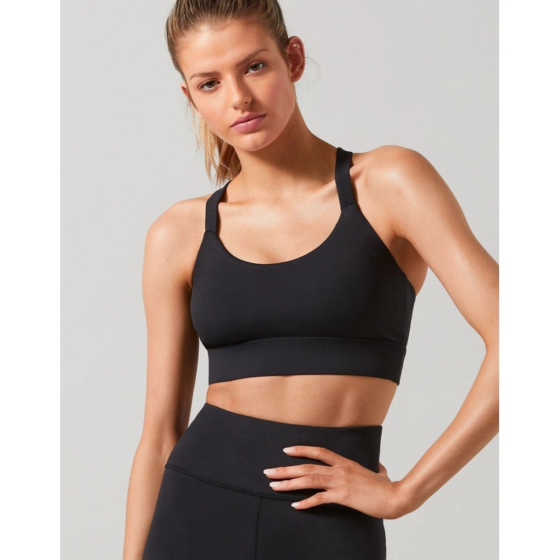 Baseline Sports Bra in Black XS