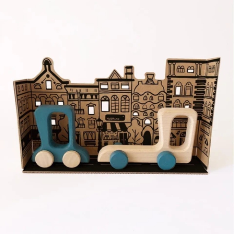 Road Stories – Car & Truck – Blue