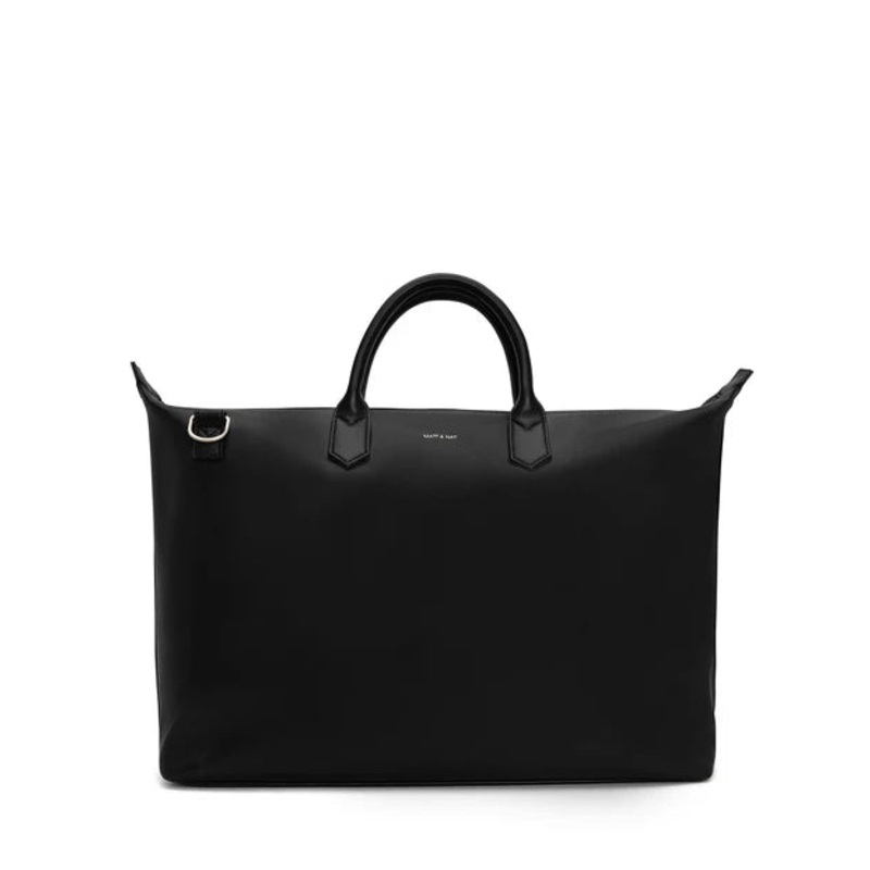 Abbilg Loom Vegan Weekender Bag – Black