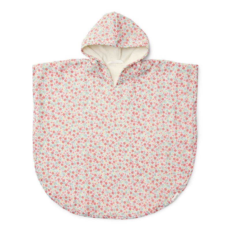 Beach Poncho – Sunny Flowers Multicolour