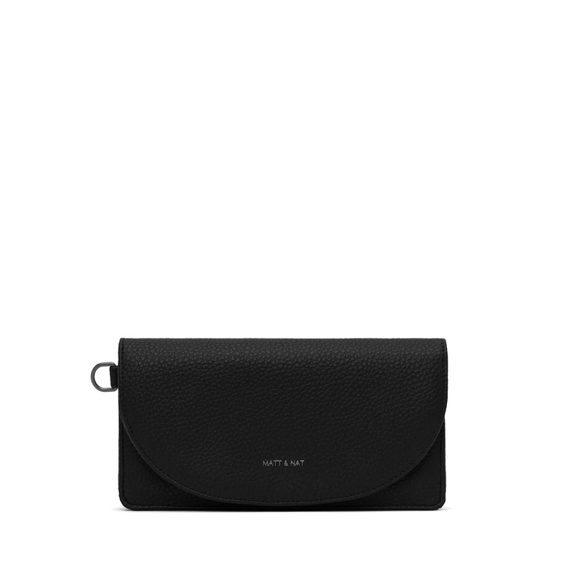 Note Purity Vegan Wallet – Black