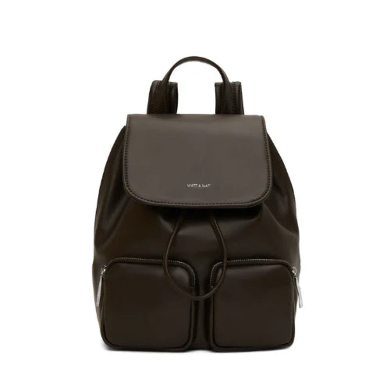 Tatum Vegan Backpack – Loom Espresso