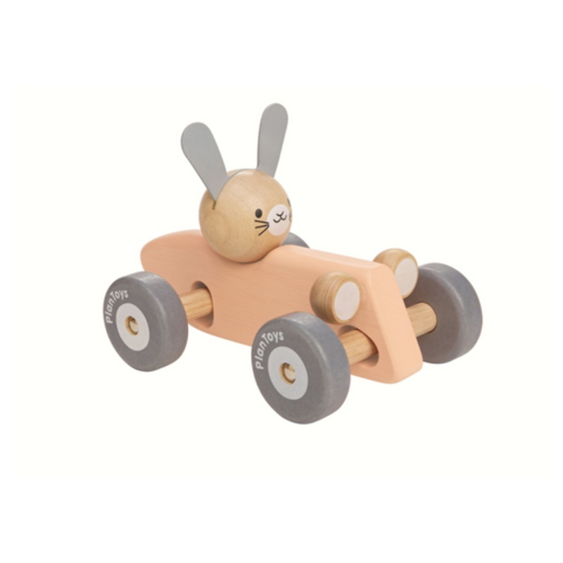 Bunny Racing Car – Pastel – PT 5717