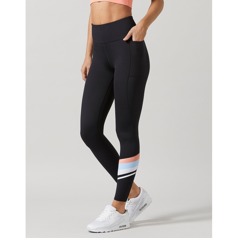 Dune Black/Papaya Leggings XS