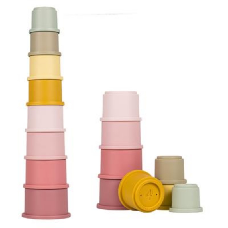Stacking Cups Pink