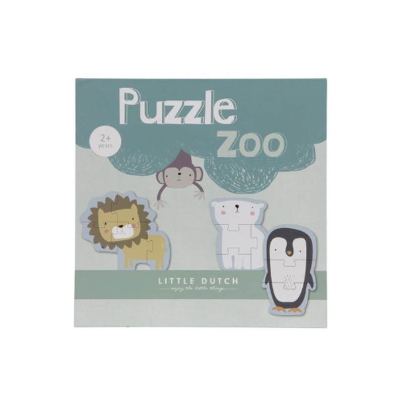 Animal puzzle – Zoo 6pcs