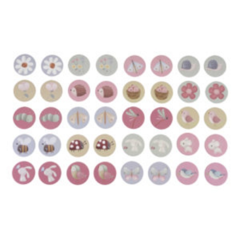 Memo Flowers & Butterflies