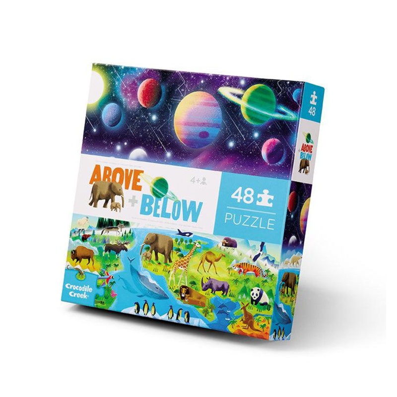 Above + Below 48-Piece Puzzle – Earth and Space