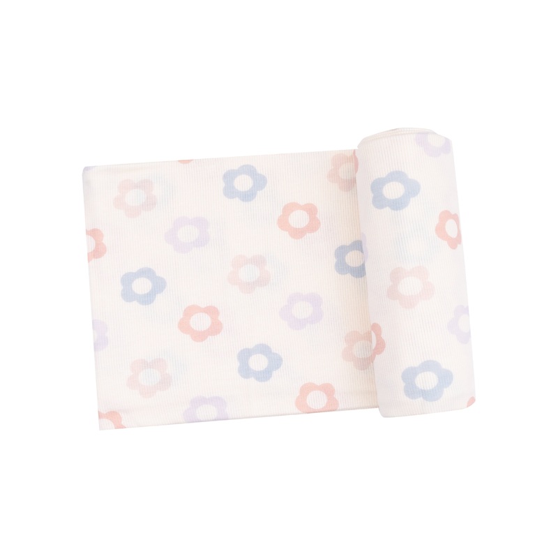 Angel Dear Ribbed Modal Swaddle Blanket
