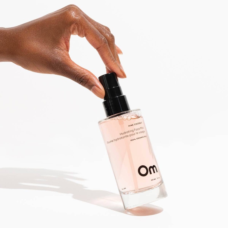 Om Organics Skincare – Pink Coconut Hydrating Face Mist: Full Size – 105 ml