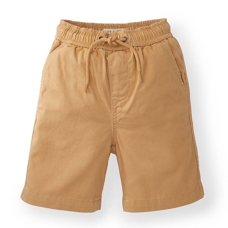 Hope and Henry – Woven Pull-On Short 7 Slim Medium Brown