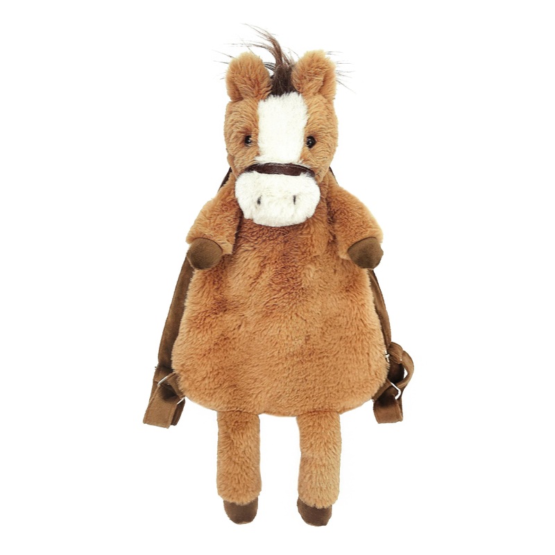 TRUFFLES HORSE PLUSH BACKPACK