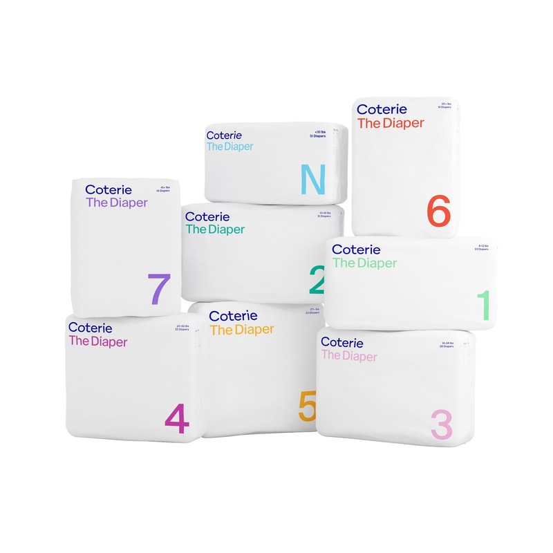 Coterie: The Diaper (Local Delivery or Pick Up only) NB