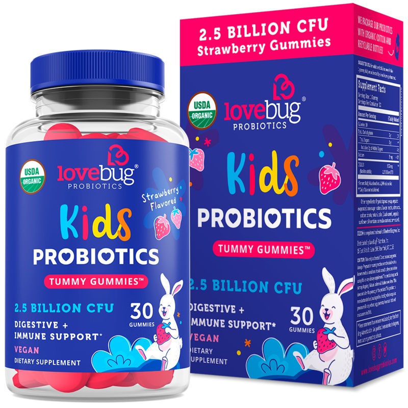 LoveBug Probiotics – Kids Probioitcs Organic – Gummies
