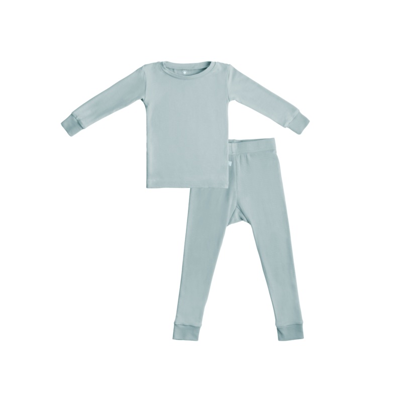 Toddler/Kids Bamboo Pajamas – Slate 2T
