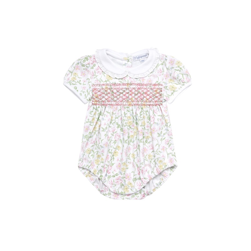 Berry Wildflowers Smocked Bubble Multicolor 0 – 3M