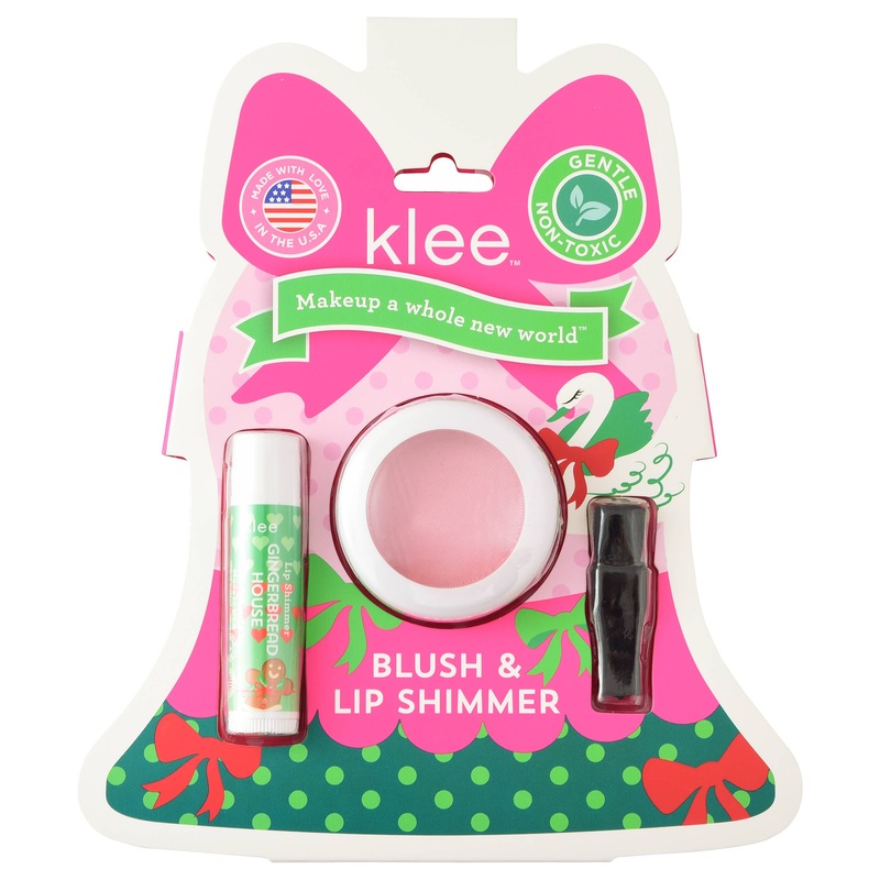 Klee Naturals – Tinsel Dream – Holiday Blush and Lip Shimmer Set: Tinsel Dream
