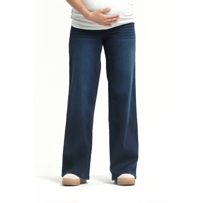 1822 Denim – Maternity 32″ Better Butter Wide Leg Jean in Yanique 00/24