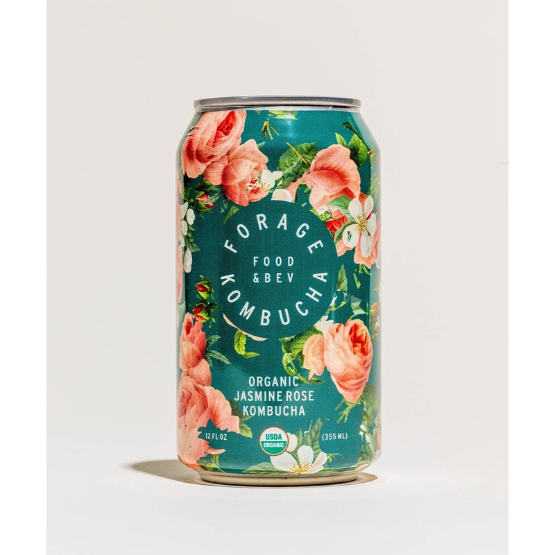 Forage Kombucha – Jasmine Rose Kombucha