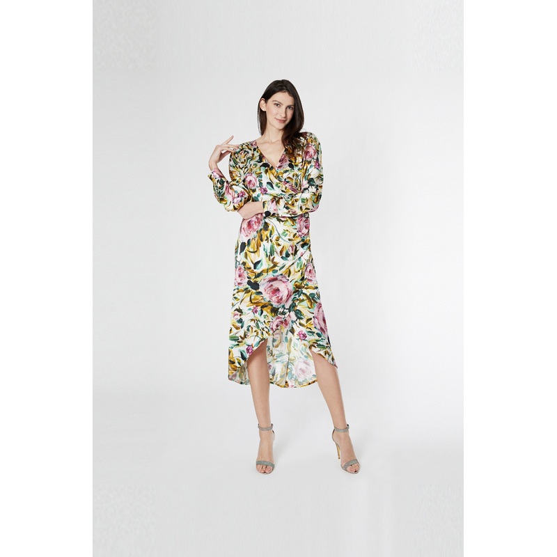 The Selina Dress XS Pink Peony