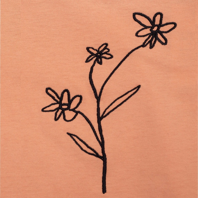 Floral Bloom Pocket Kid Dress Terracoral/Multi 02Y