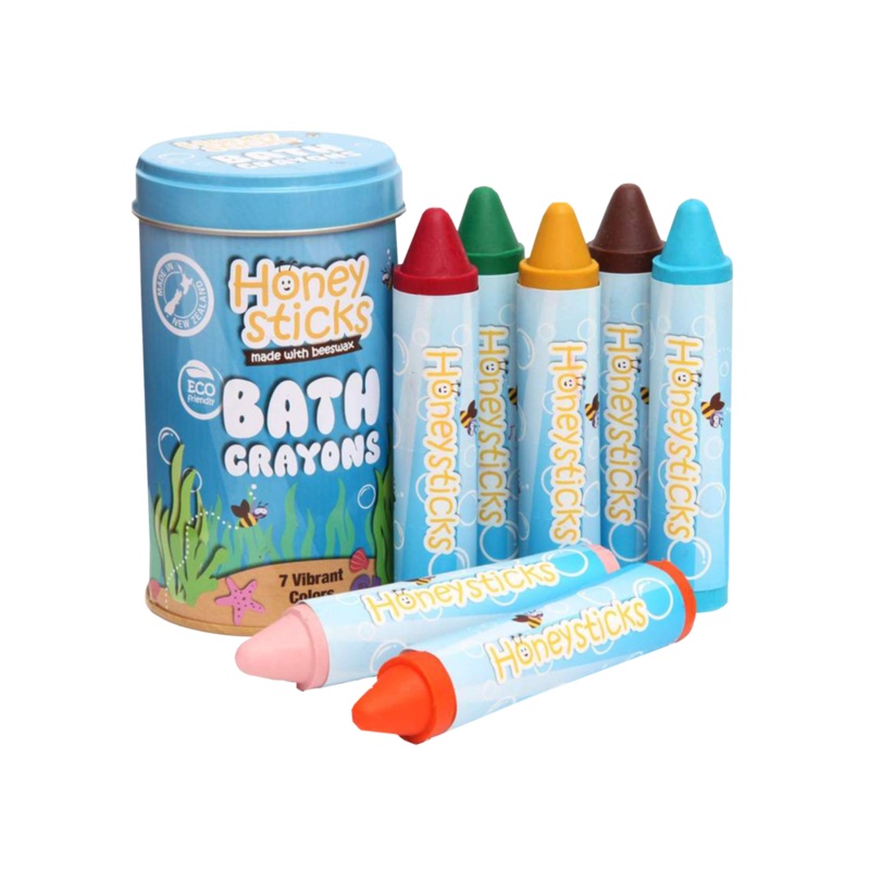 Honeysticks – Honeysticks Super Jumbo Bath Crayons Non Toxic (7 Pack)