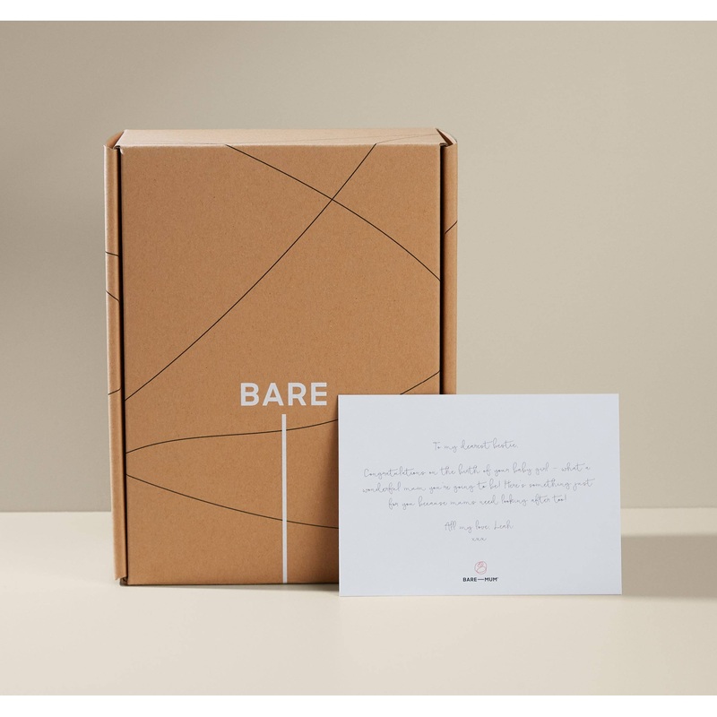 Bare Mum – Gift Packaging Quote