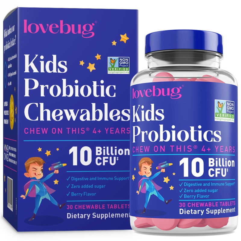 LoveBug Probiotics – Kids Probiotics – Chewable