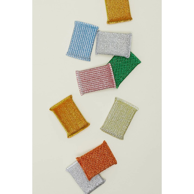 Lurex Sponges – Set of 3 Metallics