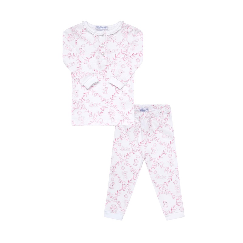 Pink Bears Trellace Pajamas Pink 9 – 12M