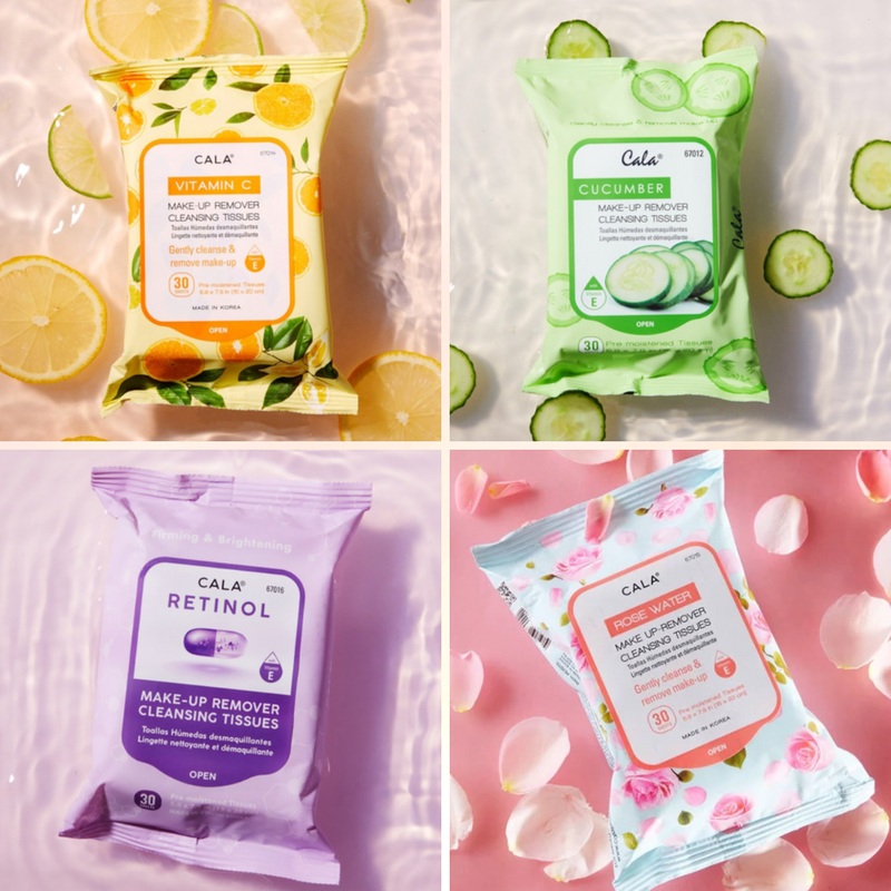 Best Beauty Group – Cala Makeup Remover Wipes Tissue Cleanser Cucumber