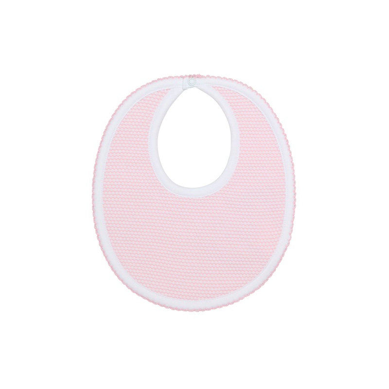 Pink Bubble Baby Bib Pink One Size