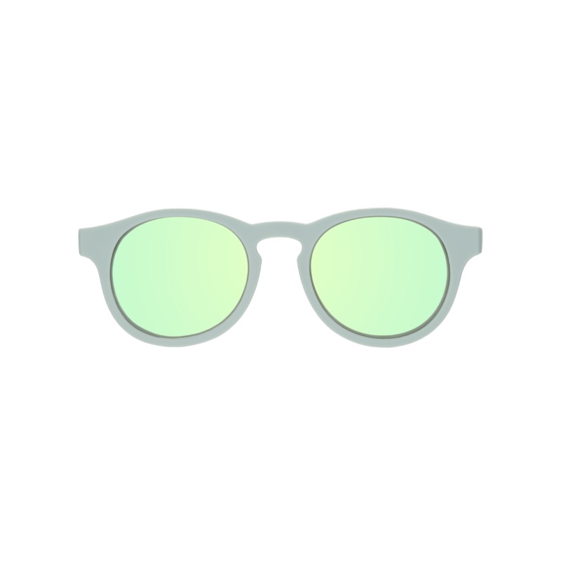 Babiators – Baby and Kids Polarized Keyhole Sunglasses: Seafoam Blue | Seafoam Mirrored Lens 3-5