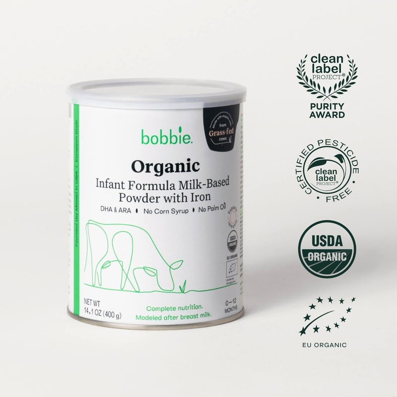 Bobbie Organic Baby Formula (In-Store Pick-up or Local Courier Service) 14.1 oz 14.1 oz