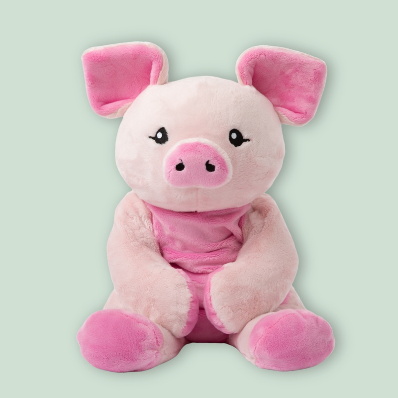 Hugimals World – NEW! Hugimals Weighted Stuffed Animal Harper the Pig