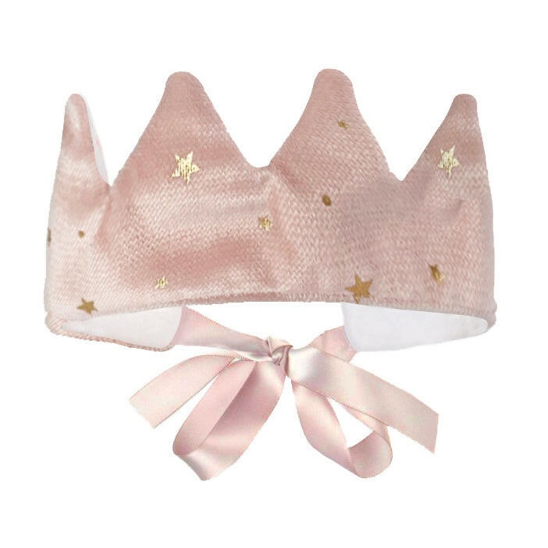 Princess First Year Pillow & Crown Gift Set Pink