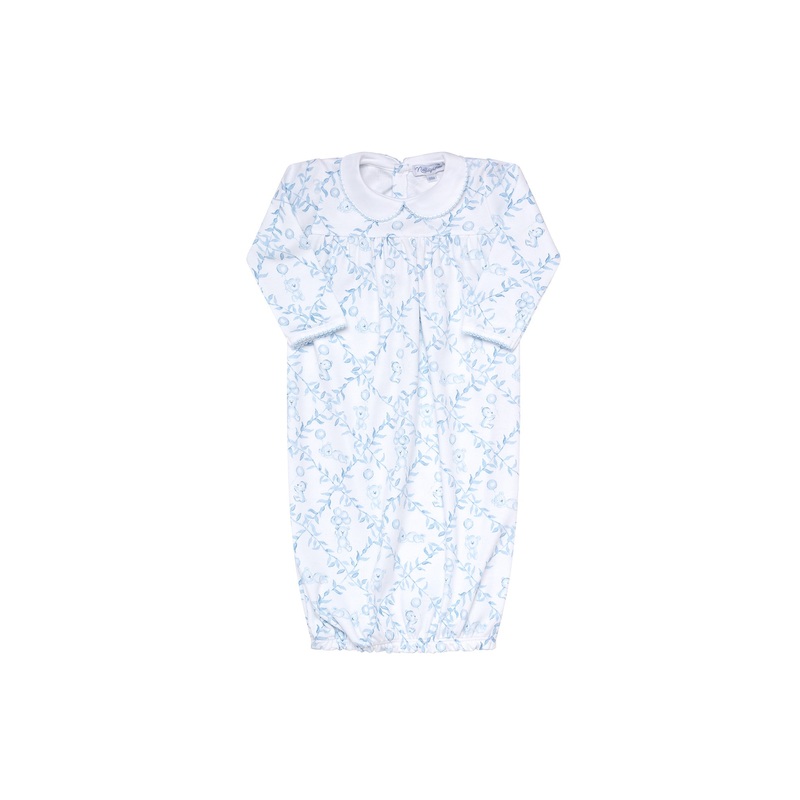 Blue Bears Trellace Baby Gown Blue 0 – 3M