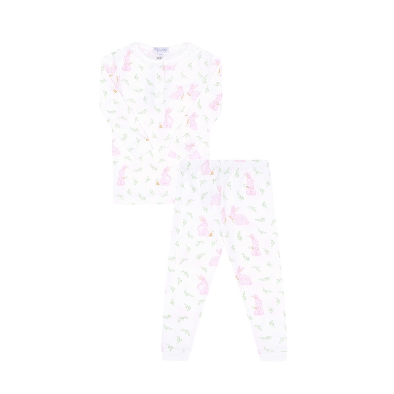 Pink Bunny Print Pajama 9 – 12M