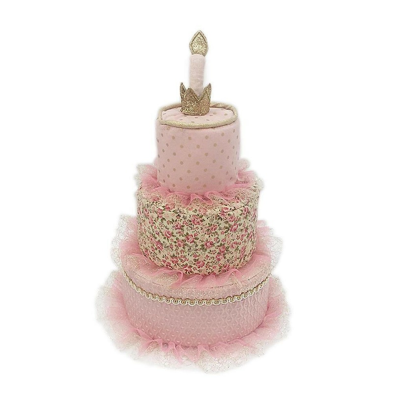 The ‘Marie Antoinette’ Cake Stacker Plush Toy Pink