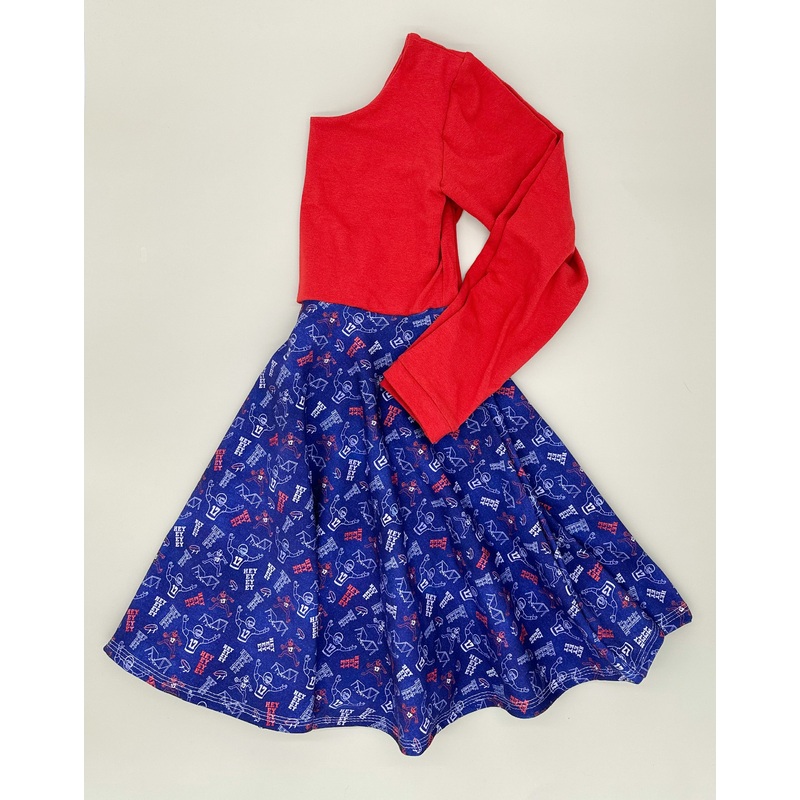 Hey-ey-ey-ey Twirl Dress (Rust Bodice) 6-12 Months Classic Tank