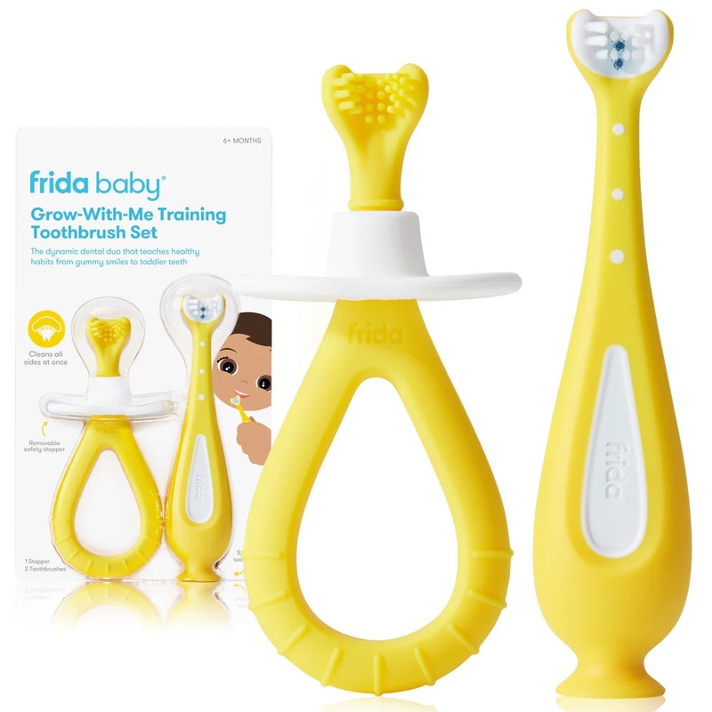 Frida Grow-With-Me Training Toothbrush Set