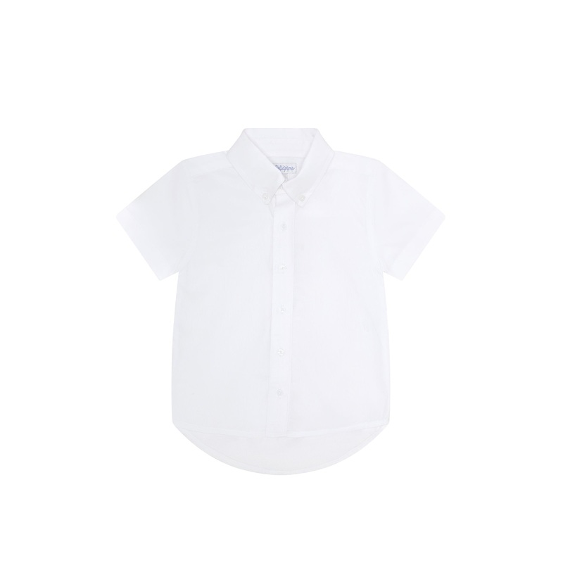 White Pima Cotton Shirt White Size 2