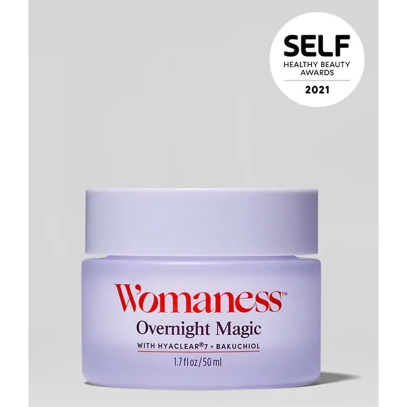 Womaness – Overnight Magic – Nighttime  Moisturizing Repair Cream: 1.7 oz